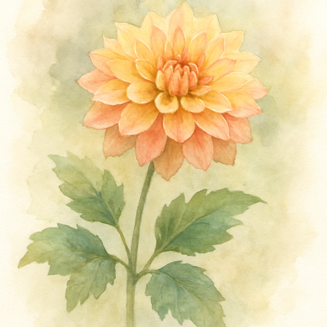 Dahlia 'Banana Latte'