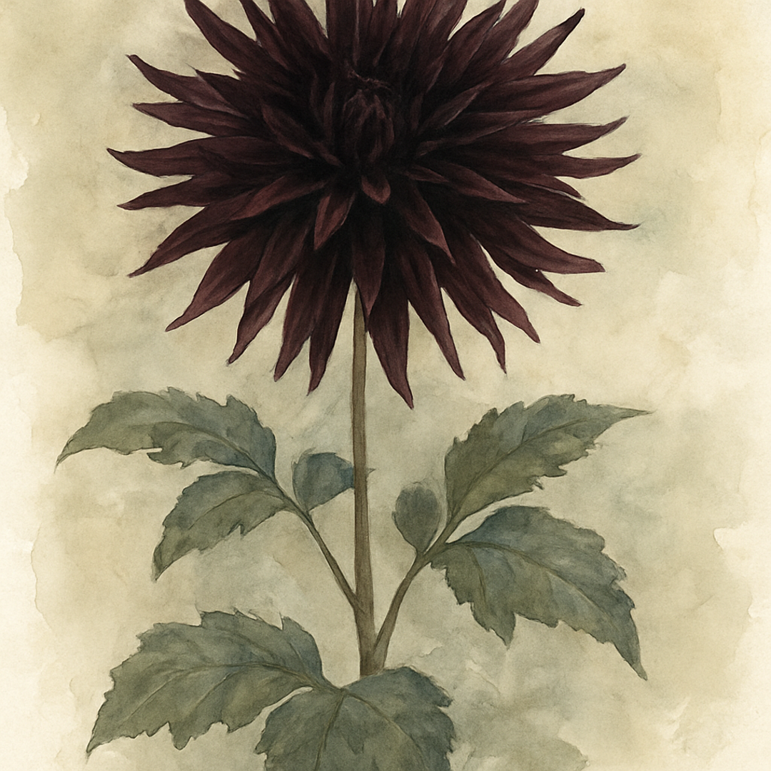 Dahlia Black Narcissus