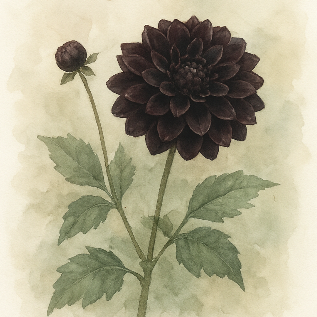 Dahlia Black Touch
