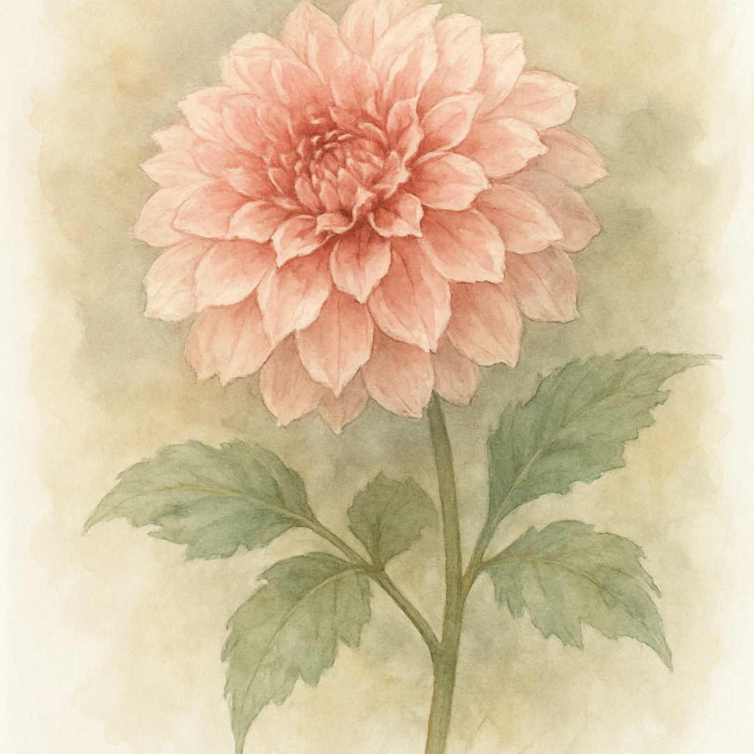 Dahlia Cafe au Lait Royal