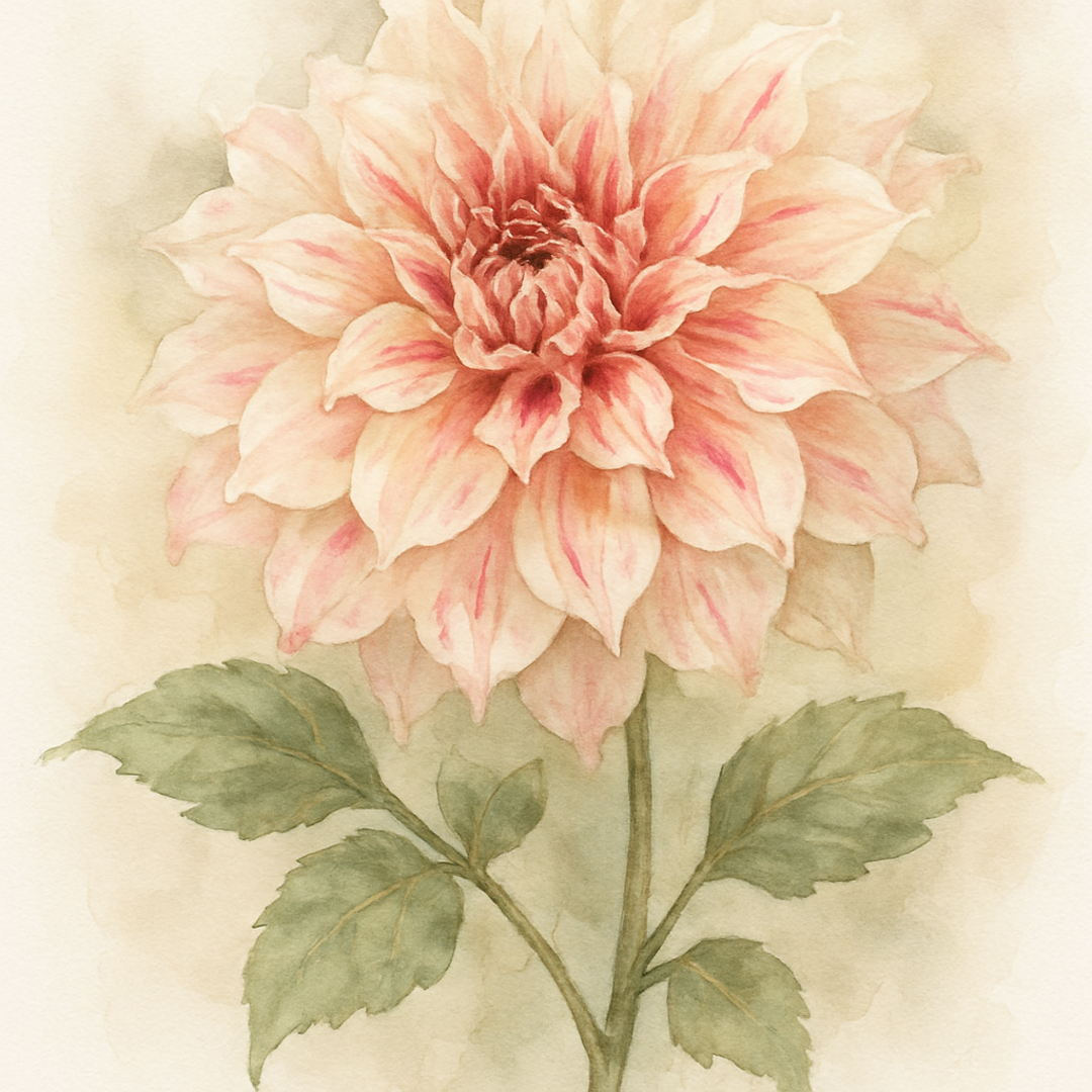 Dahlia Cafe au Lait Twist