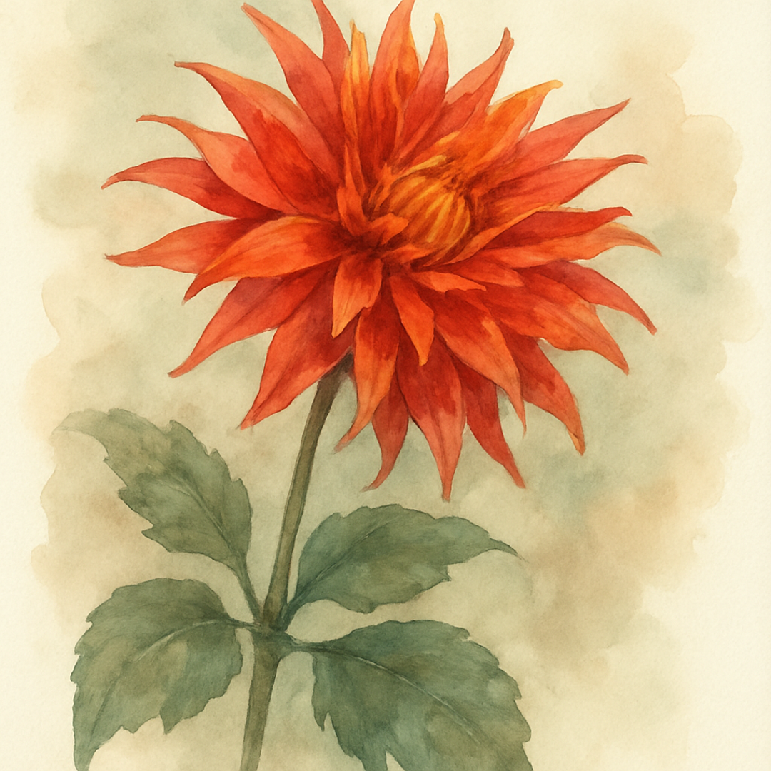 Dahlia Calgary Flames