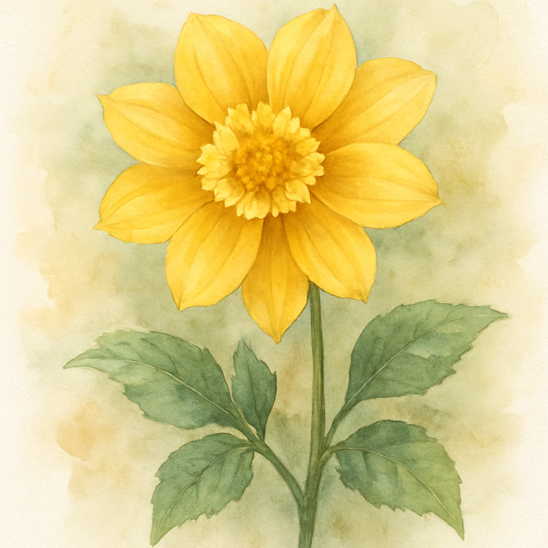 Dahlia Collaretta ‘Alstergruss’