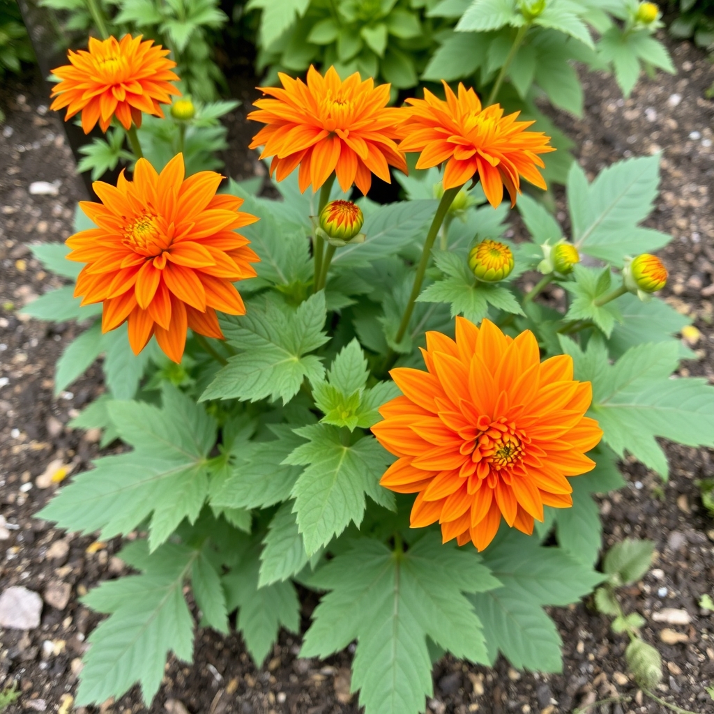 Dahlia Compact Sel Dalaya Garden ‘Suna’