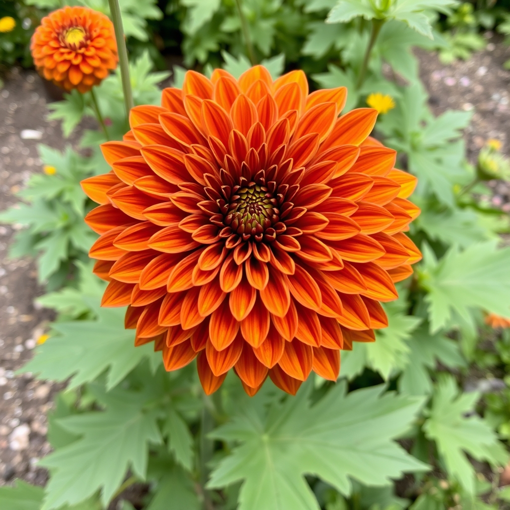 Dahlia Cornel Bronze