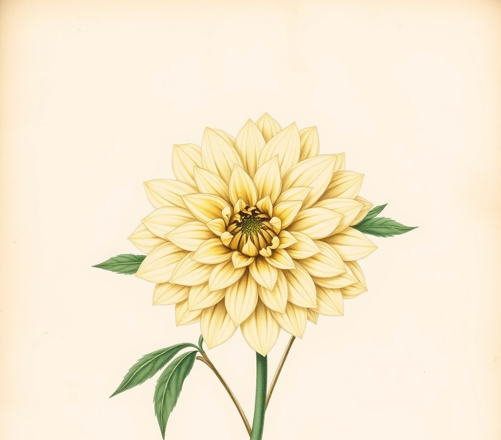 Dahlia Creme De Cassia