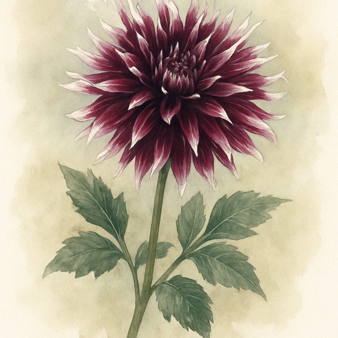 Dahlia 'Dark Fubuki'