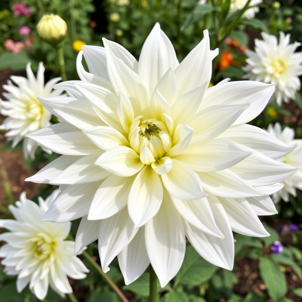 Dahlia Decorative ‘Diana’s Memory’