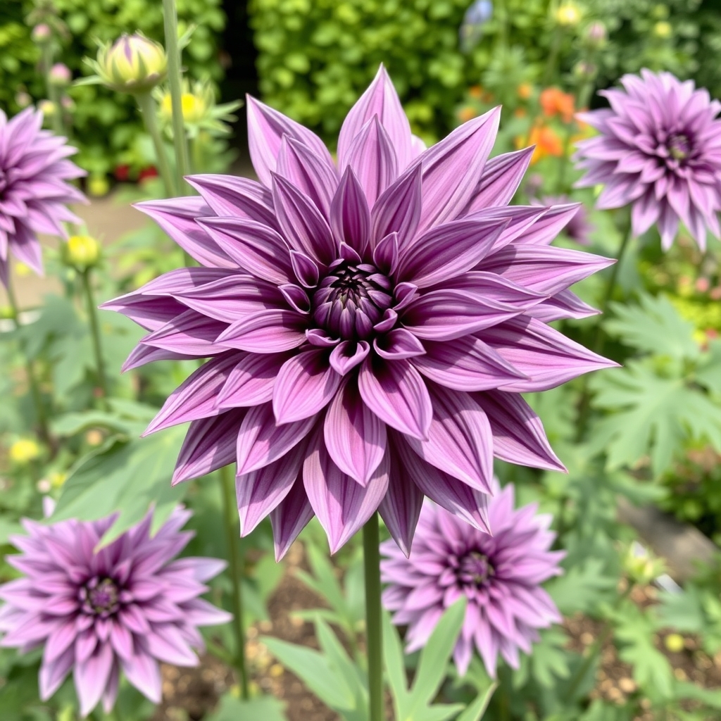 Dahlia Decorative ‘Smokey’
