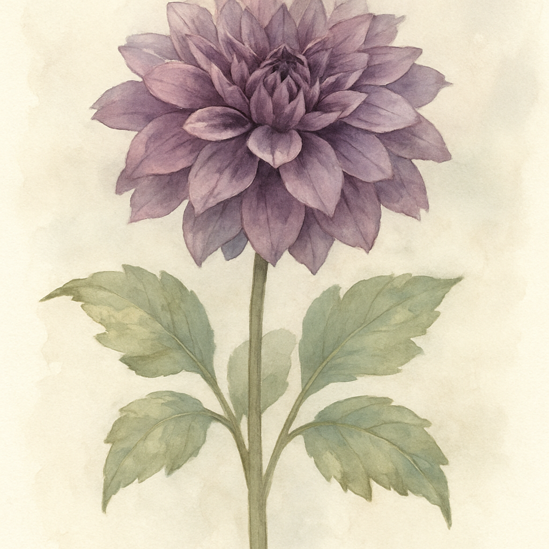 Dahlia Decorative ‘Smokey’