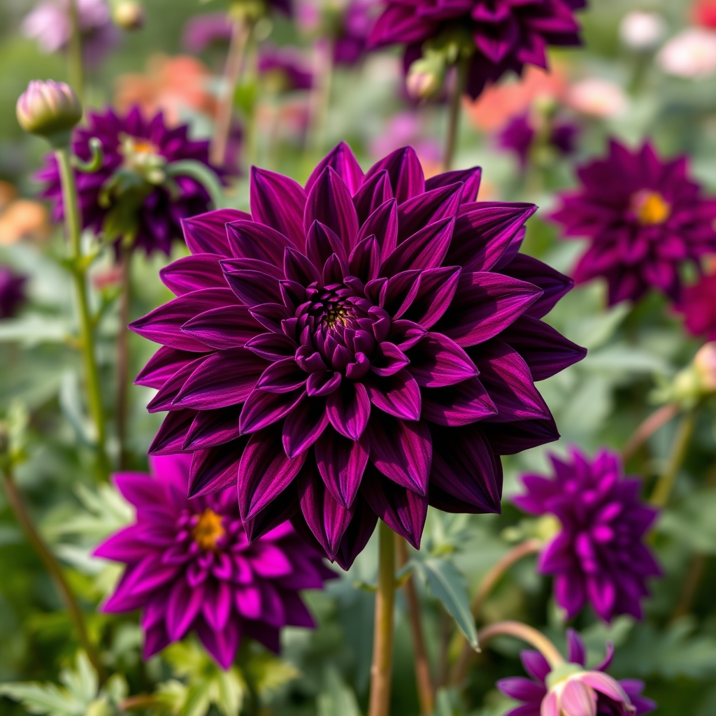 Dahlia Decorative ‘Thomas Edison’
