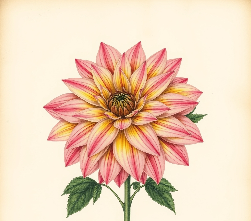 Dahlia Edge of Joy