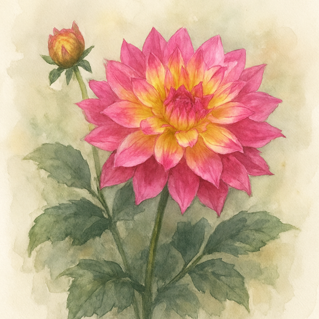 Dahlia Edge of Joy