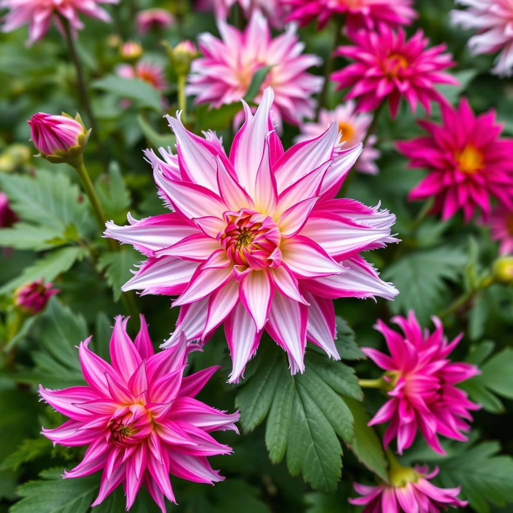Dahlia 'Fringed Star'