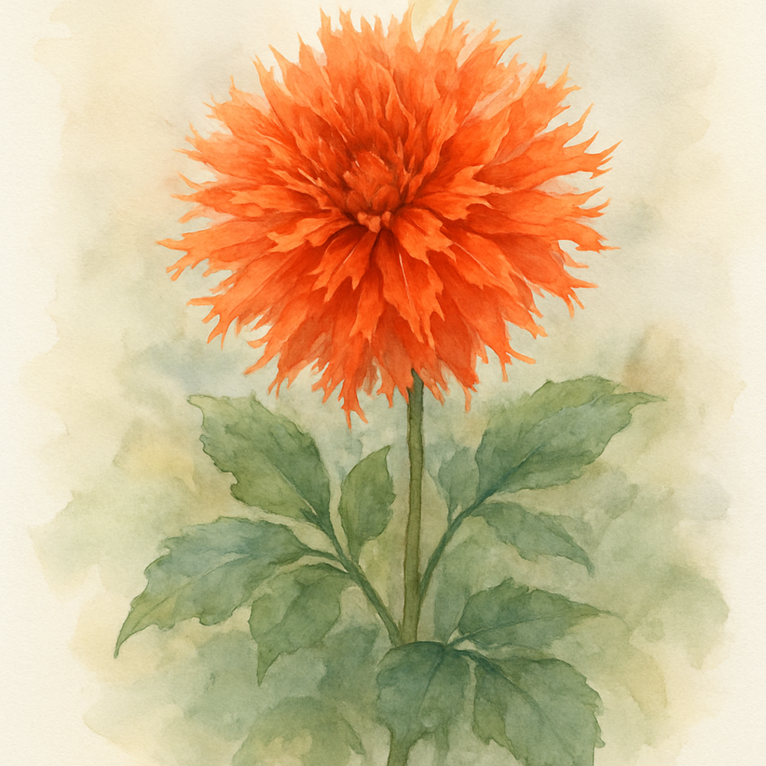 Dahlia Fubuki ‘Orange’