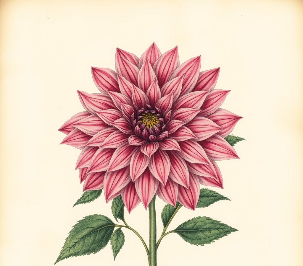 Dahlia Gallery Art Nouveau