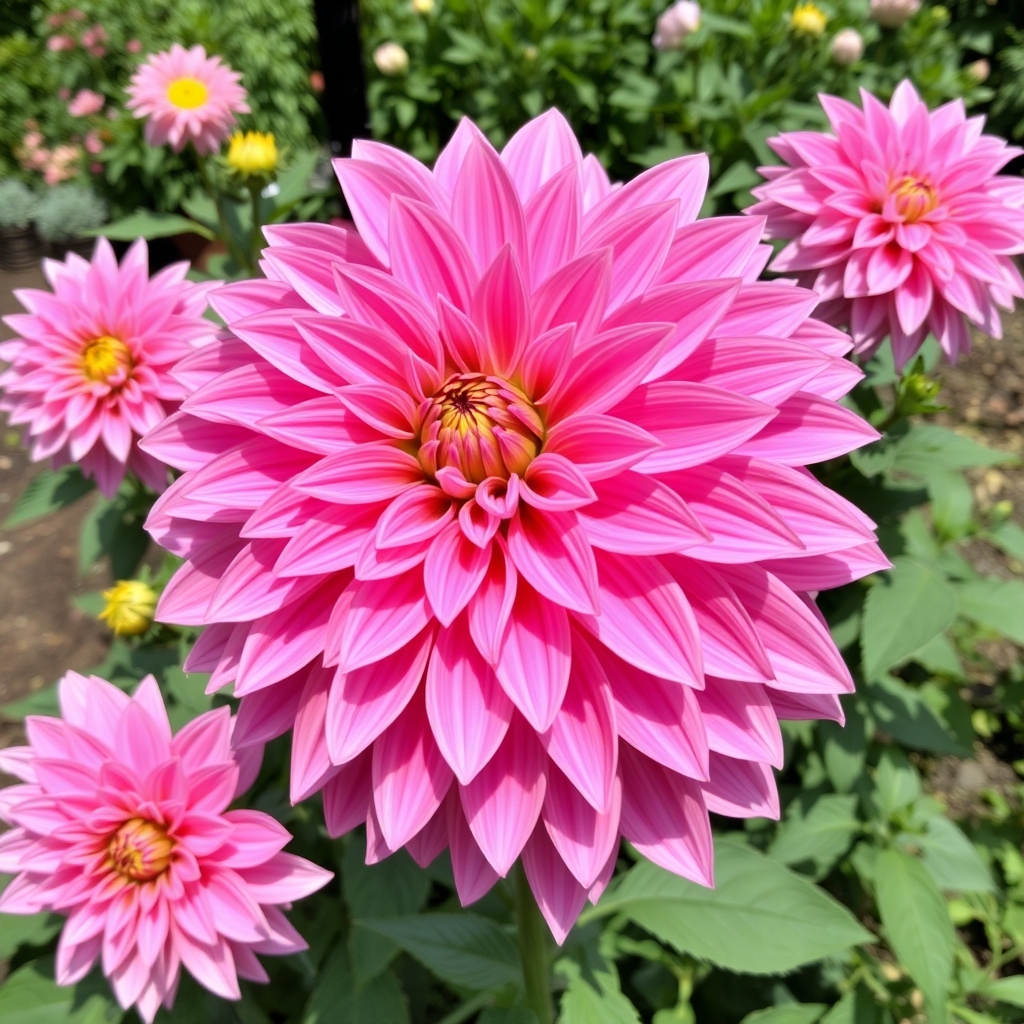 Dahlia Giant Decorative ‘Emory Paul’