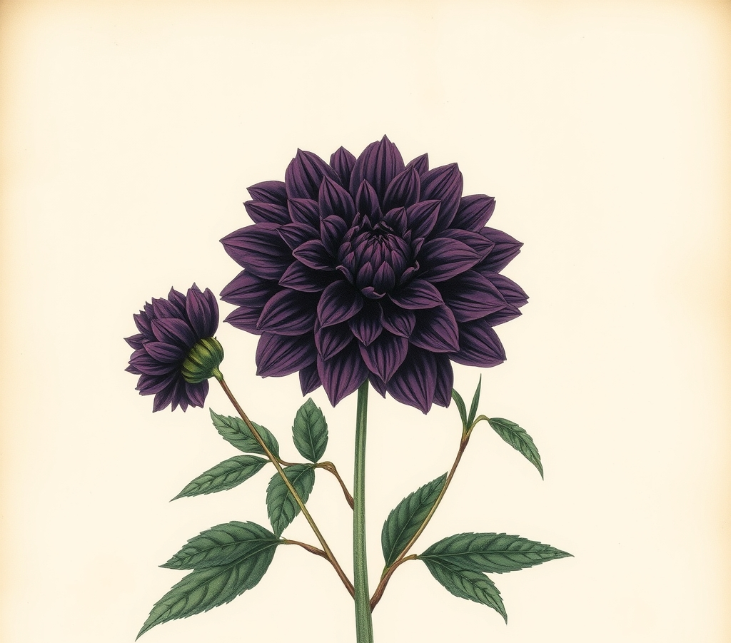 Dahlia Gipsy Night