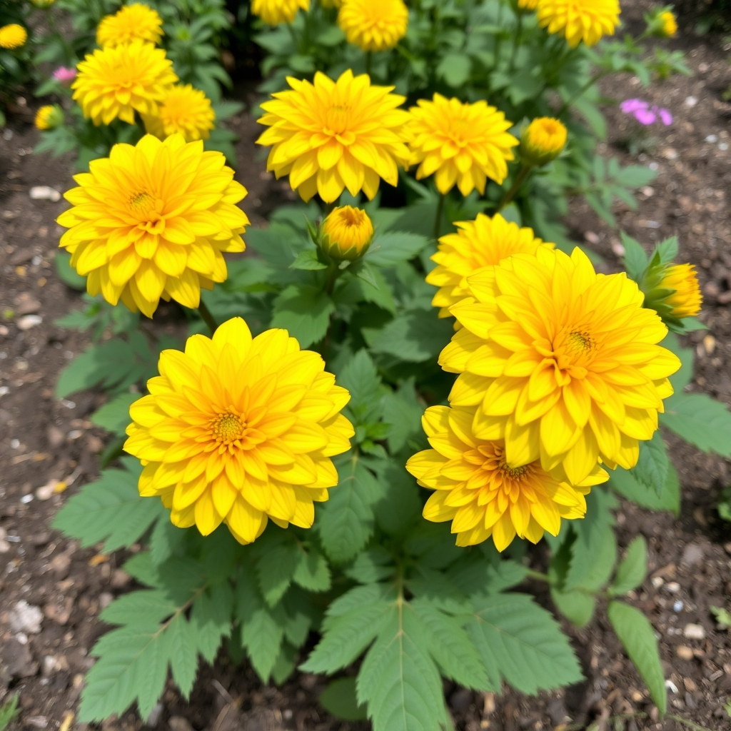 Golden Sceptre Dahlia Tubers