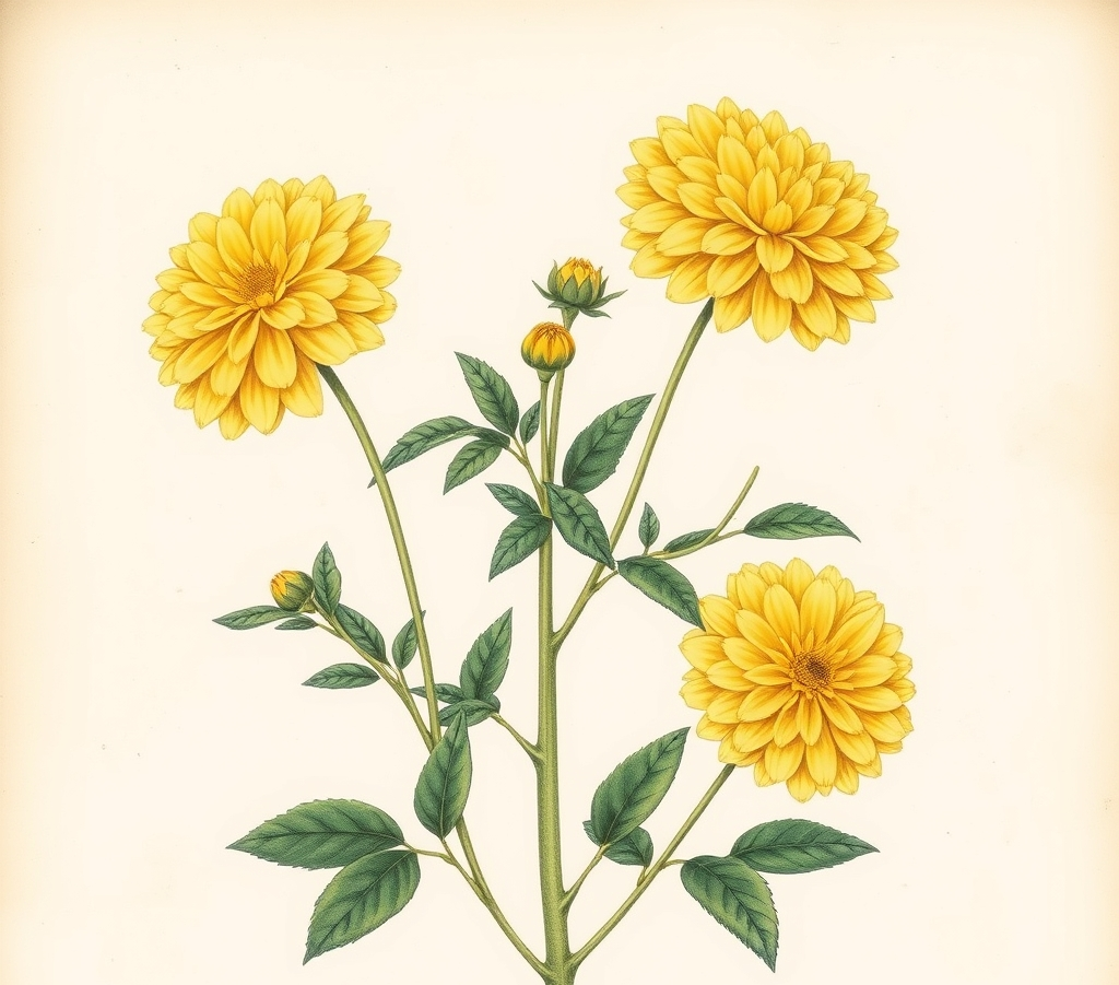 Dahlia Happy Days Yellow Bedding Plants