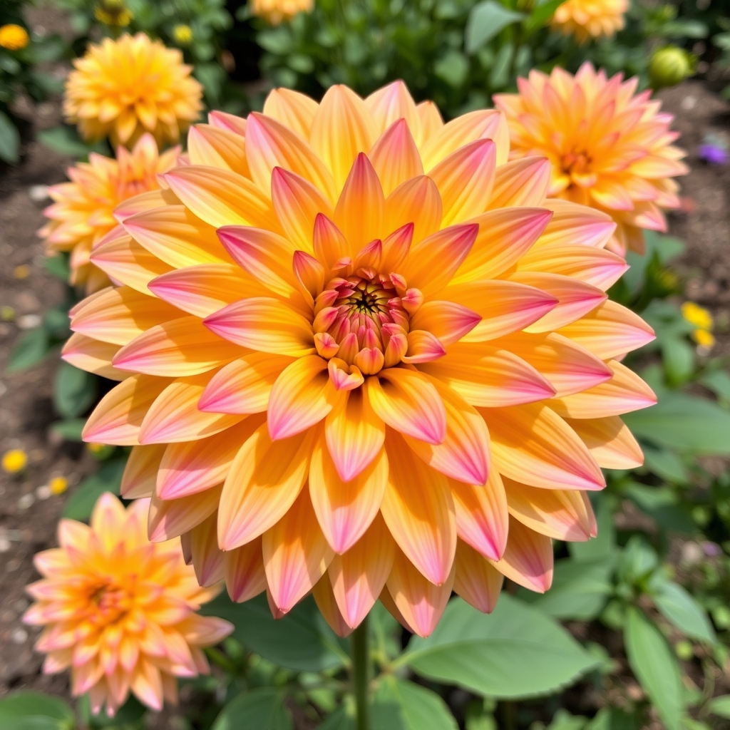 DAHLIA Hawaiian Sunrise