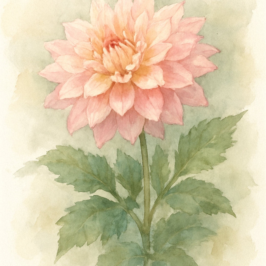 Dahlia Hollyhill Cotton Candy.