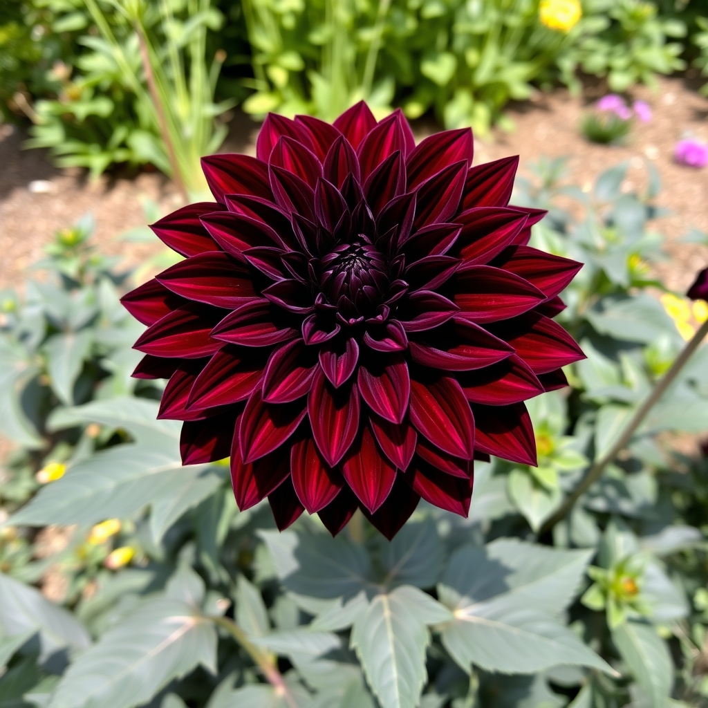 Dahlia Hollyhill Dark Beauty