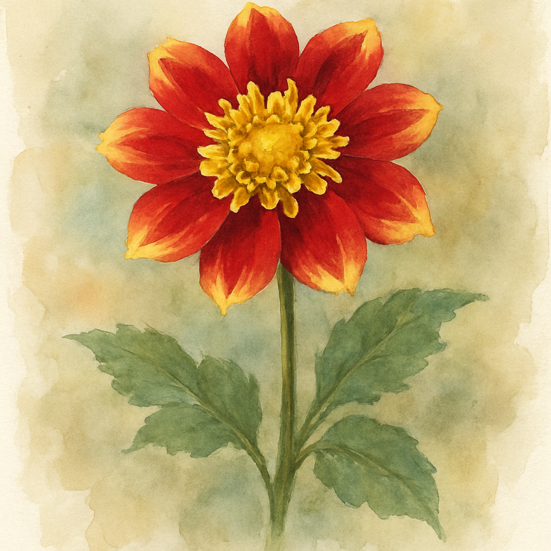 Dahlia 'Impression Flamenco'