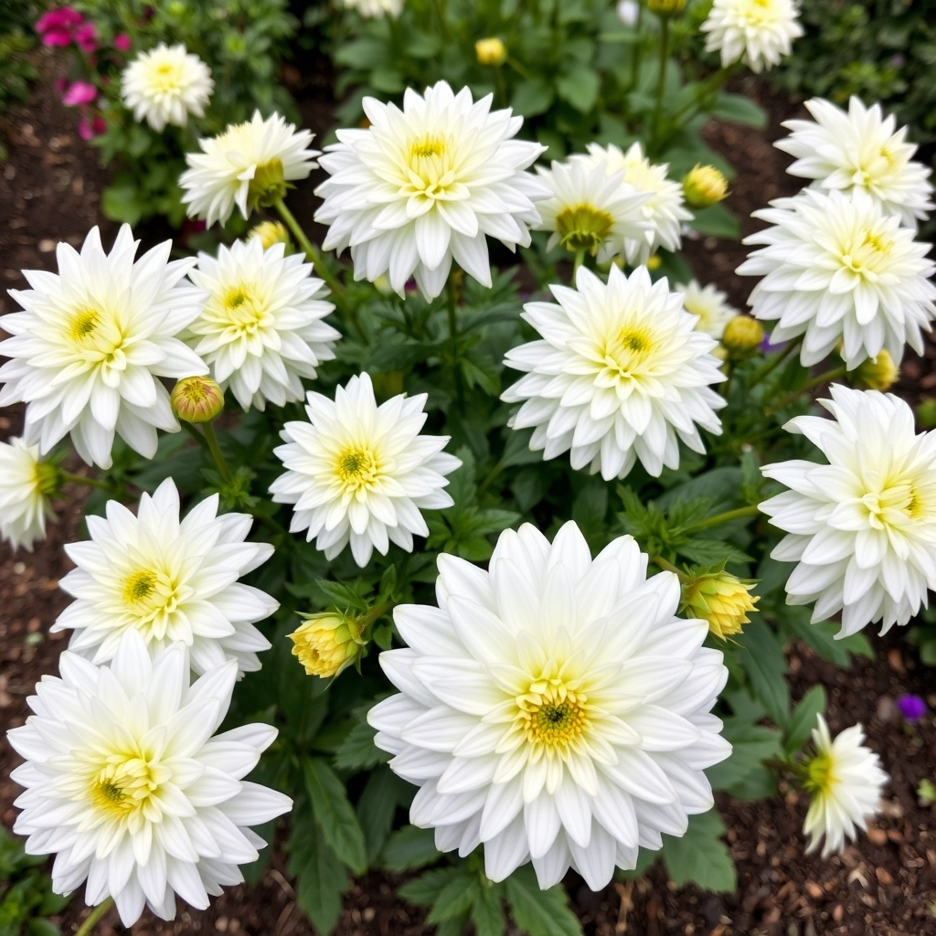 Dahlia Labella Maggiore White – Prolific White Patio Dahlia