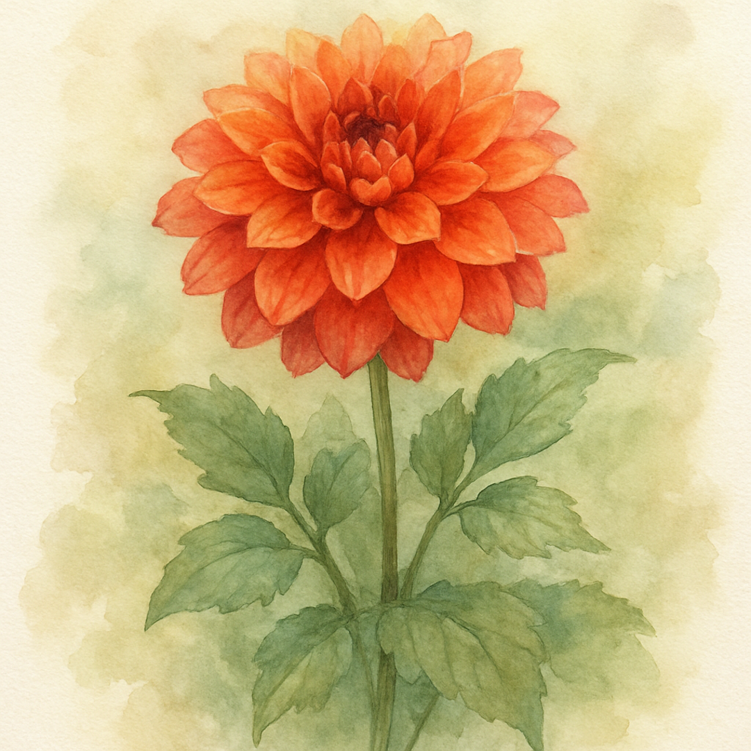 Dahlia 'Lava Glow'