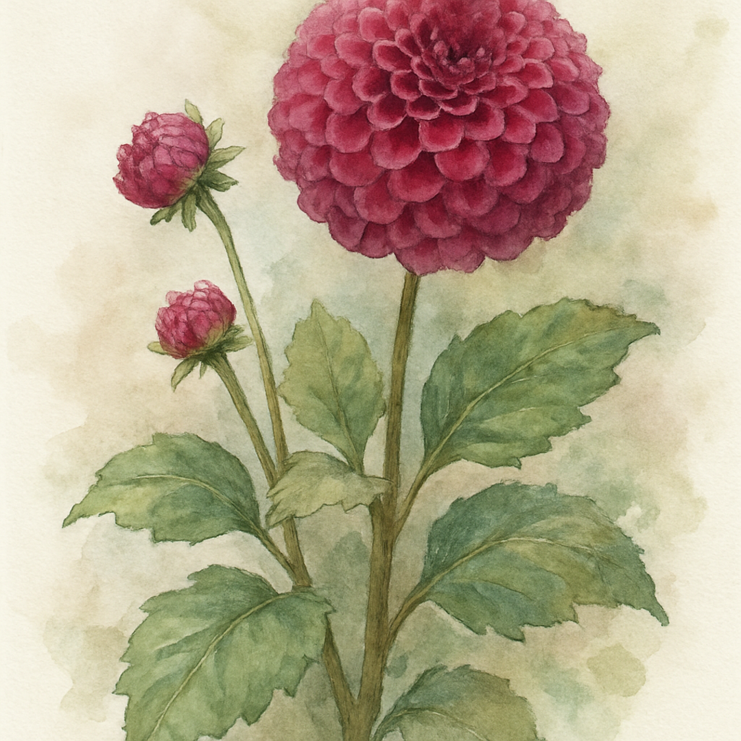 Dahlia Magenta Festival