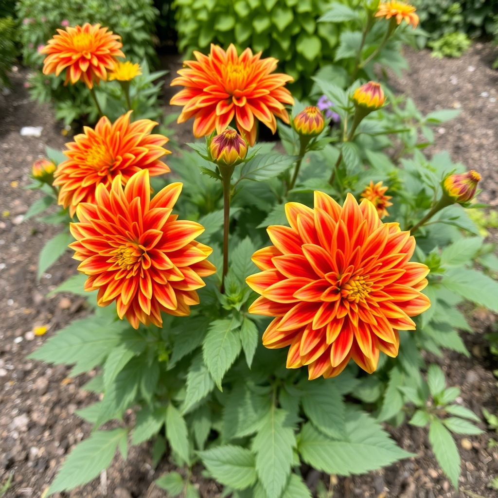 Dahlia Mel’s Orange Marmalade Tubers