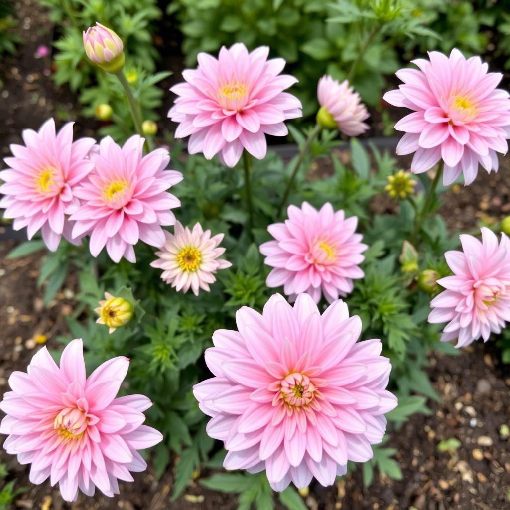 Dahlia 'Melody Pink Allegro'