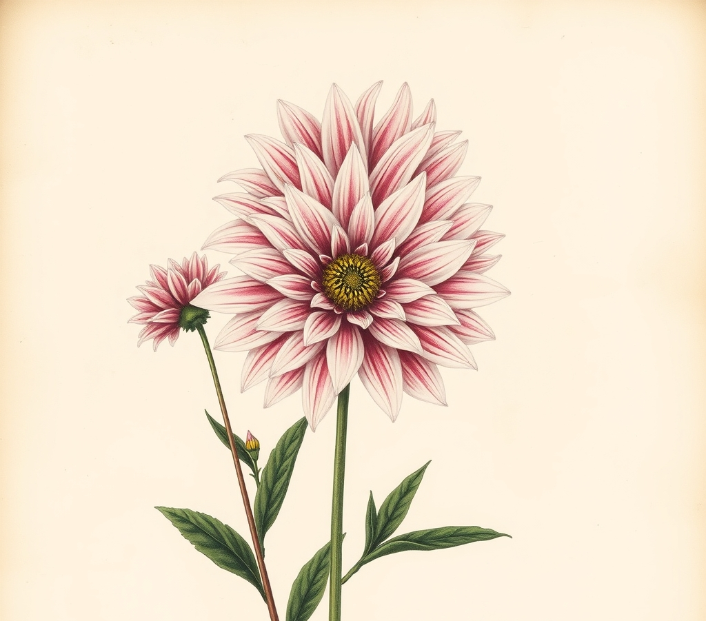 Dahlia Mexican Star