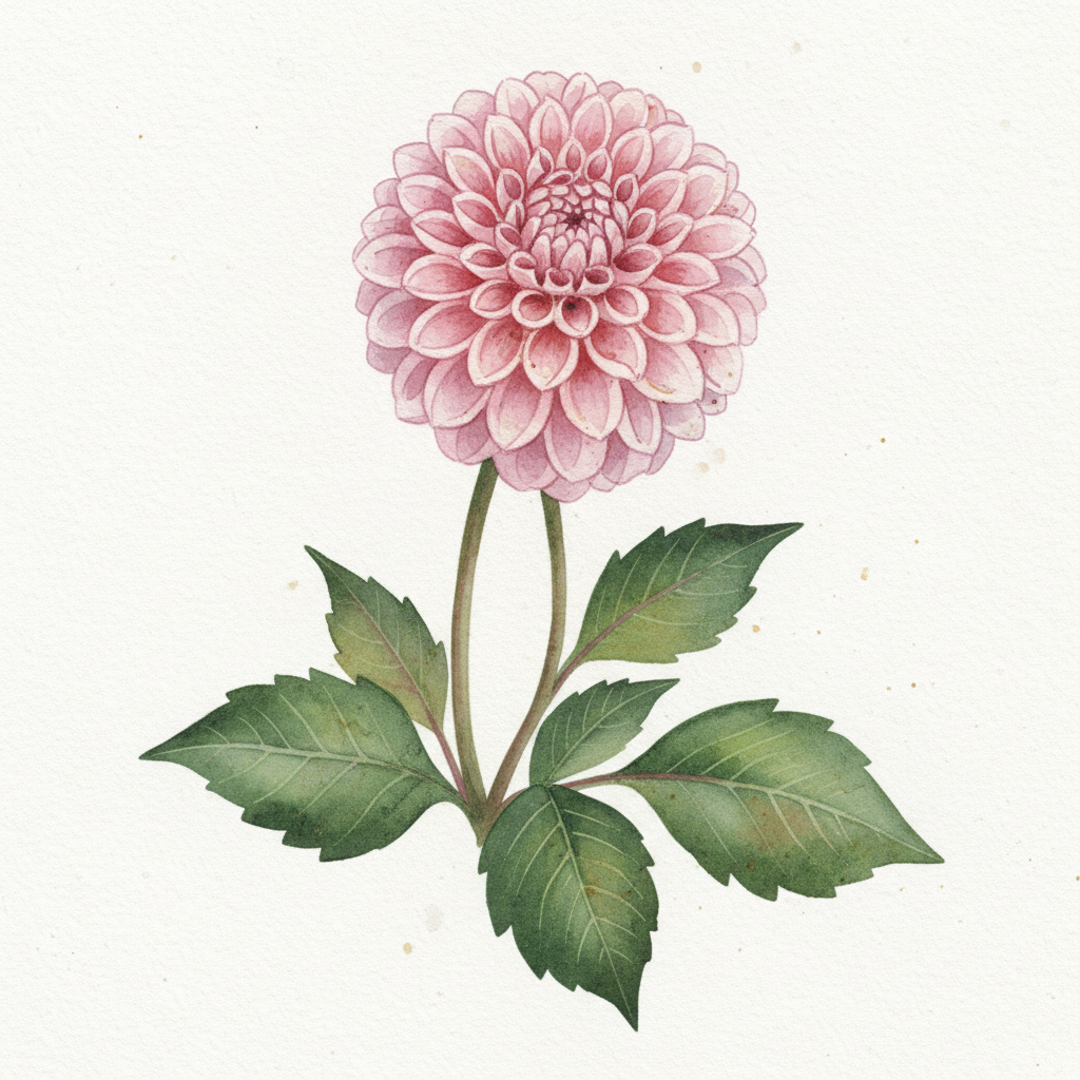 Dahlia Midi Pink