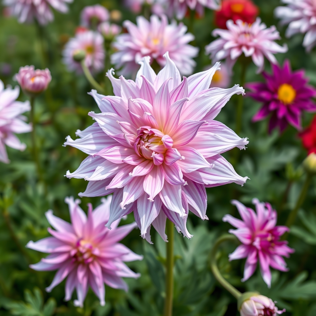 Dahlia Octopus Sparkle