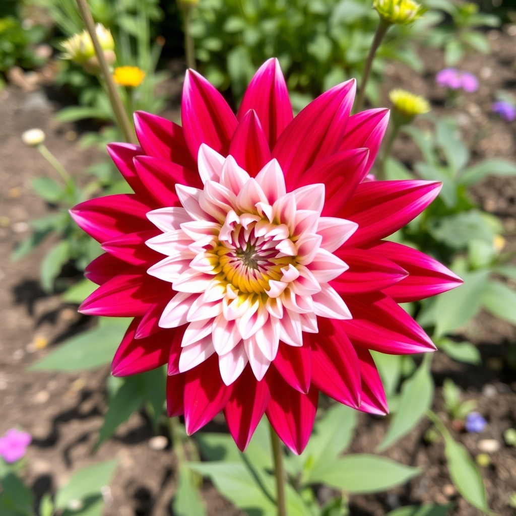 Dahlia Optic Illusion Tubers