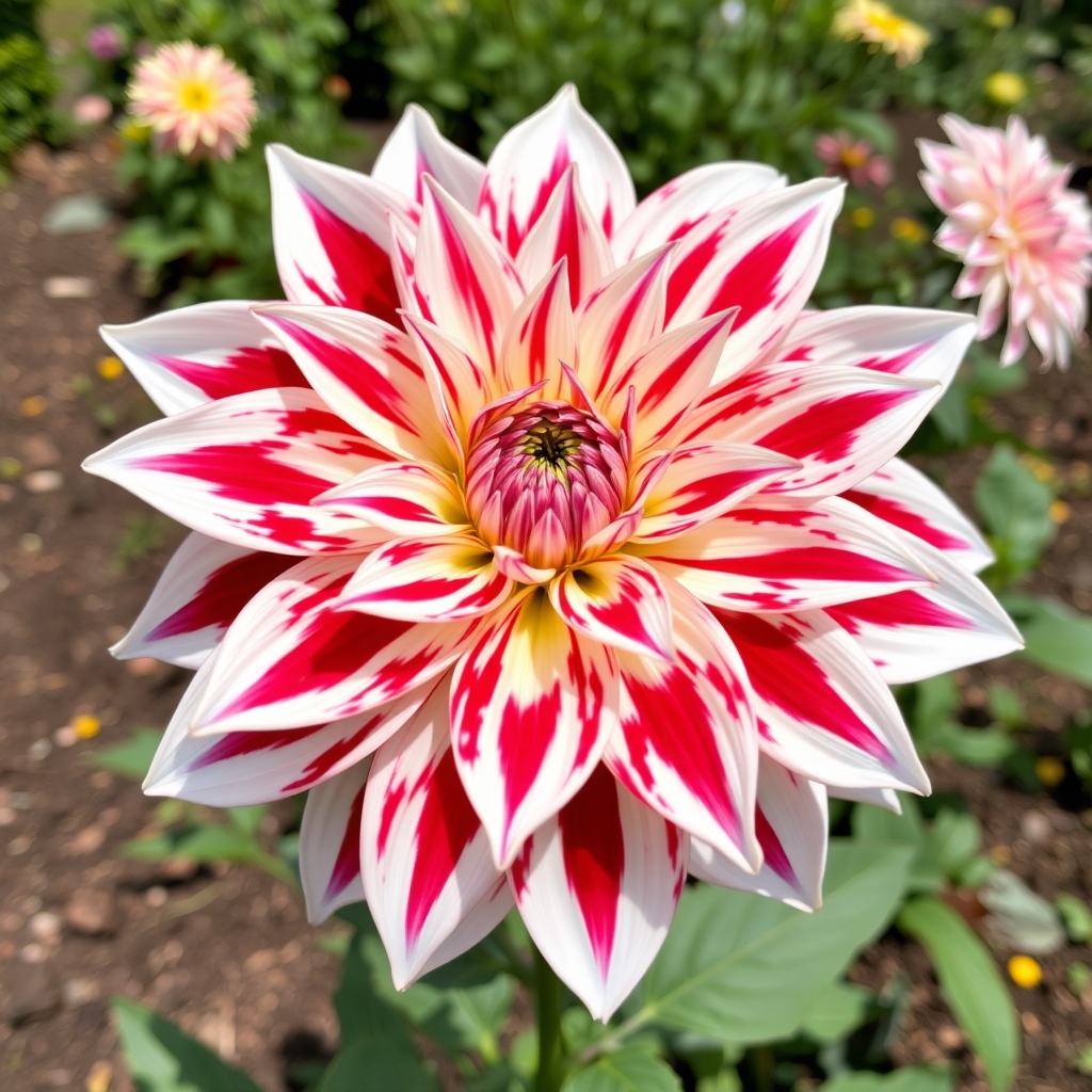 Dahlia Painted Madam Tubers