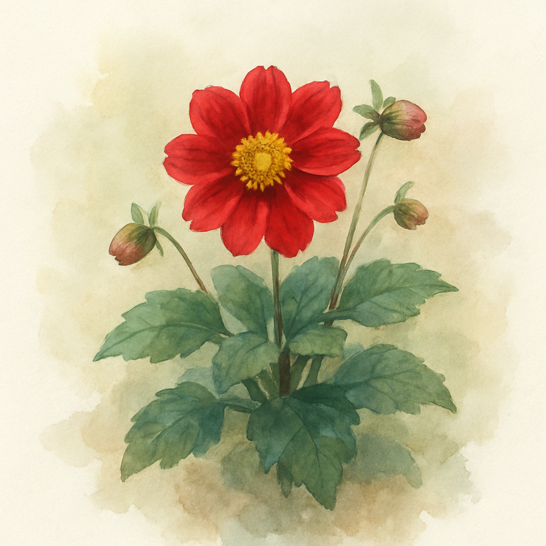 Dahlia Park ‘Red Pigmy’