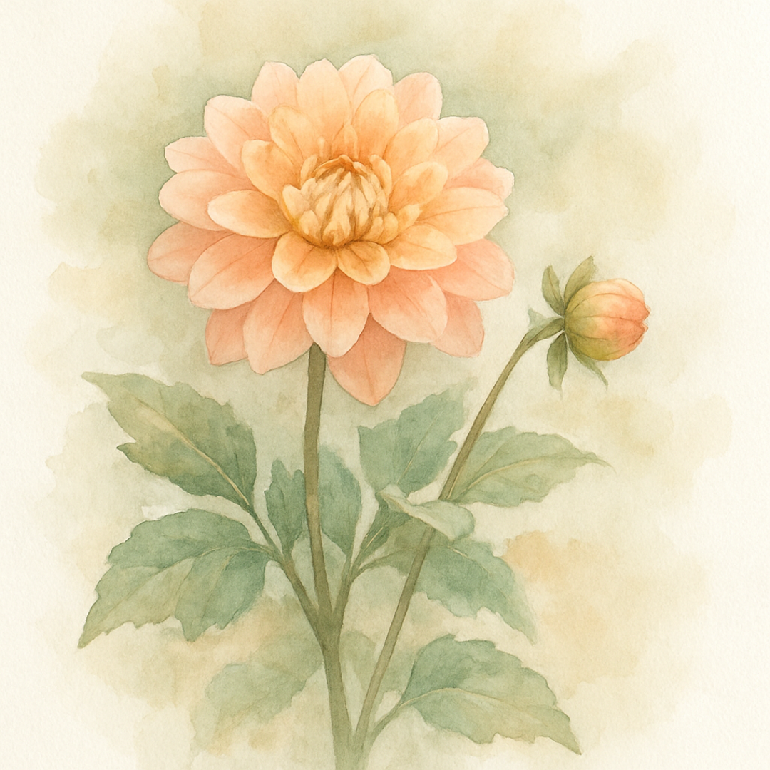 Dahlia Peaches and Cream Tubers