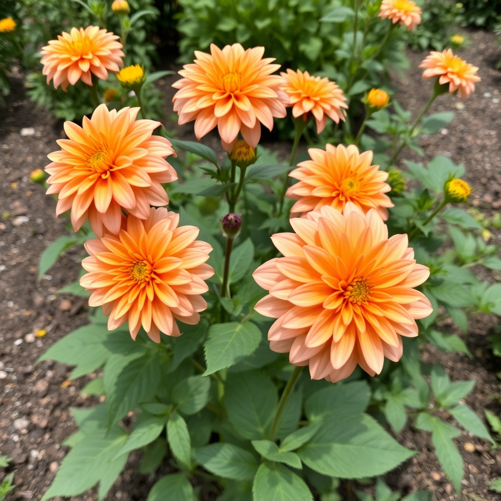 Peaches Dahlia Tubers