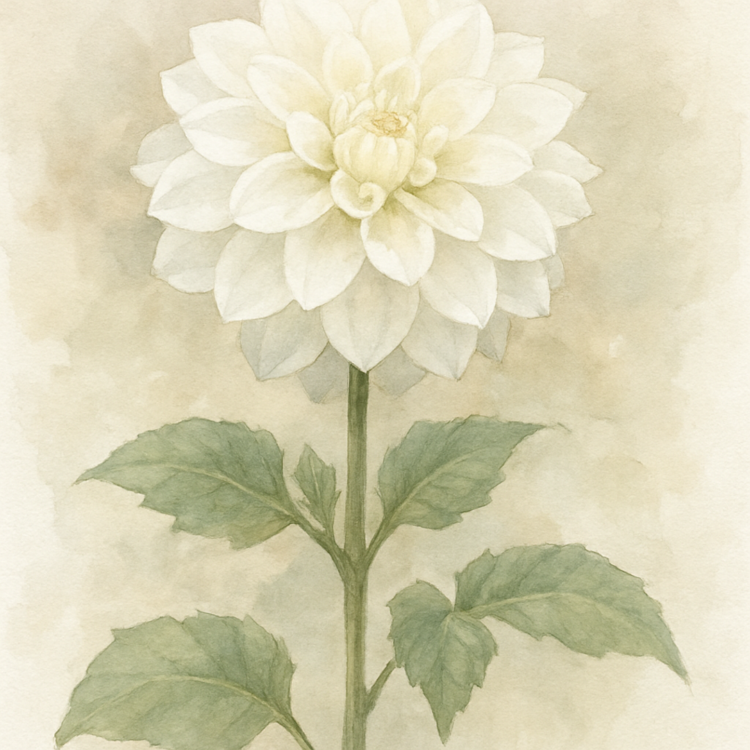 Dahlia 'Petras Wedding'