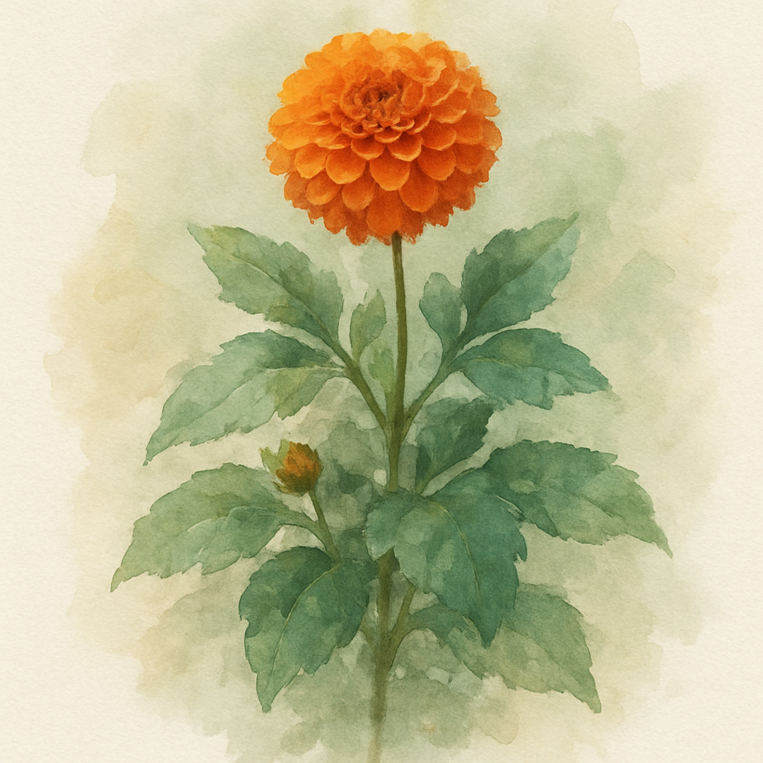 Dahlia 'Piccolo Orange'