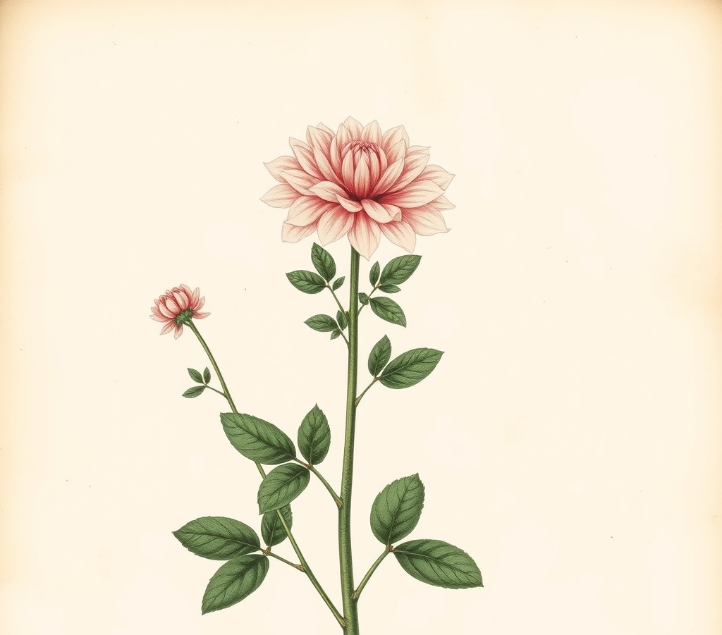 Dahlia Piccolo Rose Bedding Plants