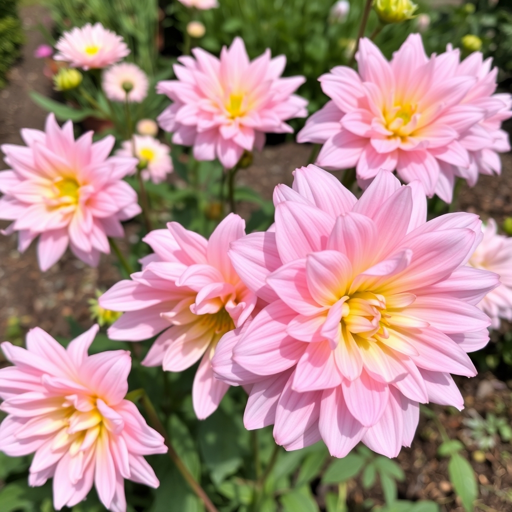 Dahlia Pink Petticoat Tubers