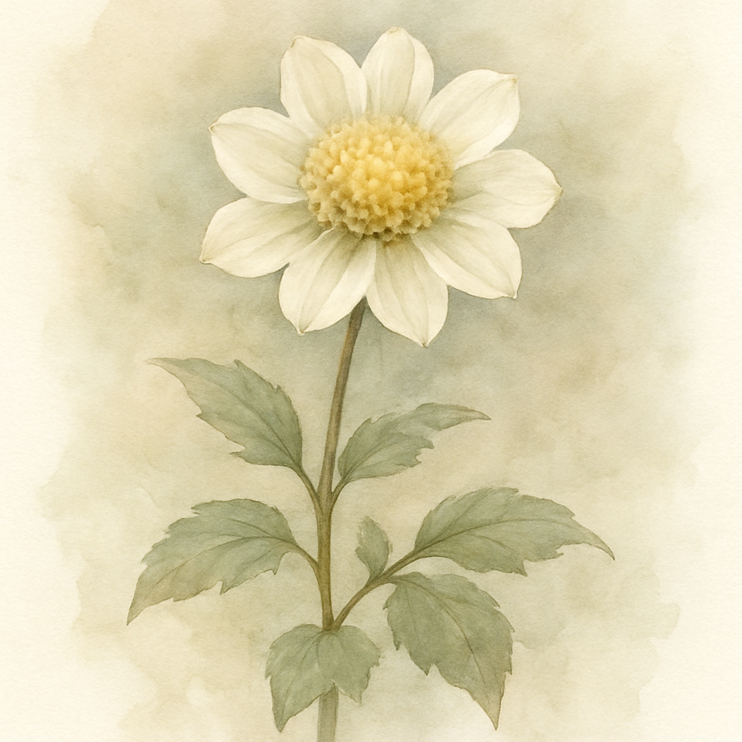 Dahlia 'Platinum Blonde'