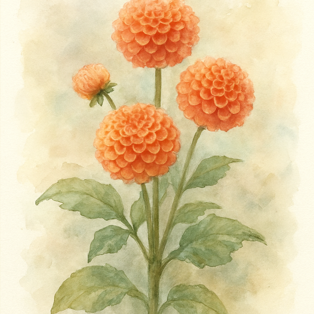 Dahlia Pompon ‘Glow’