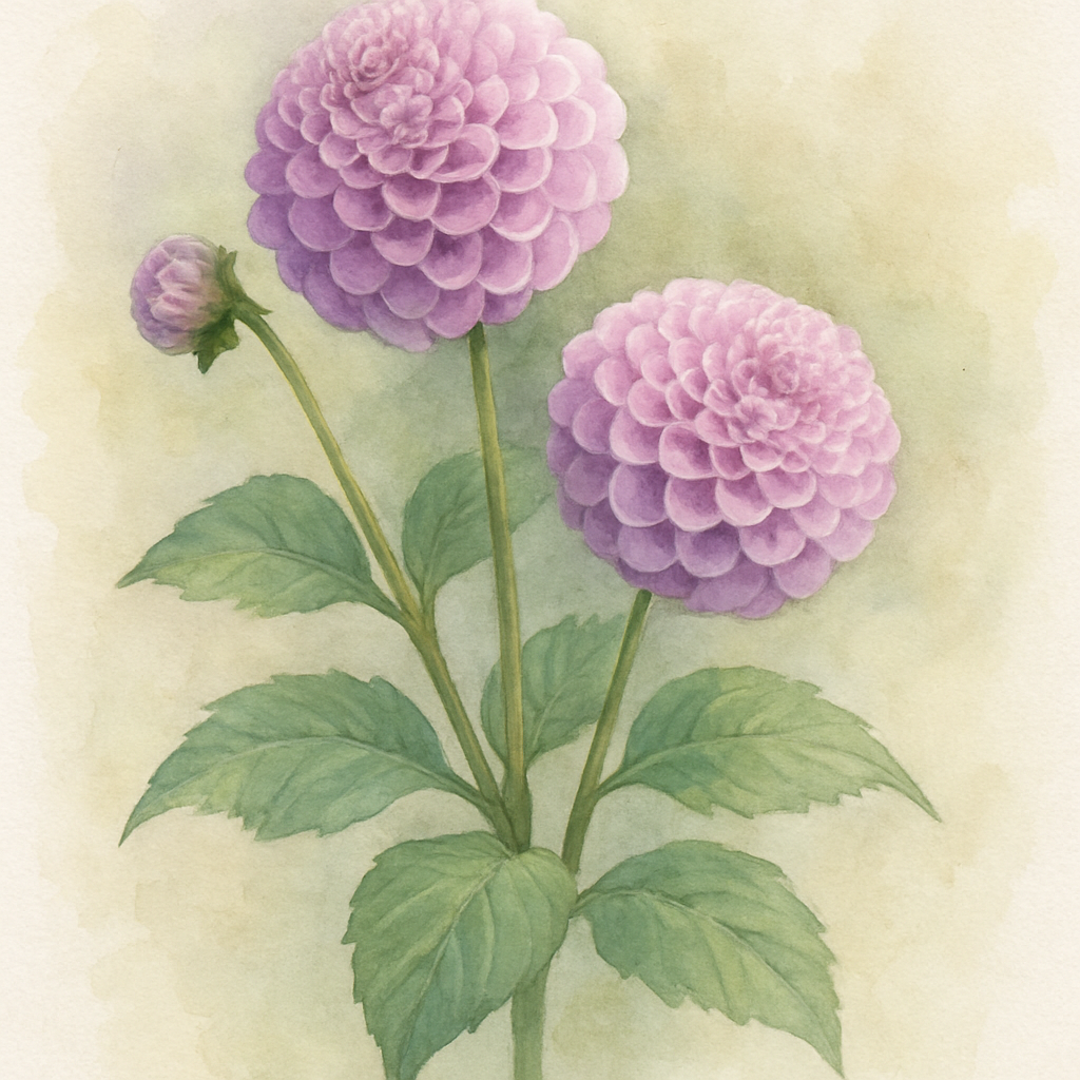 Dahlia Pompon ‘Lipoma’