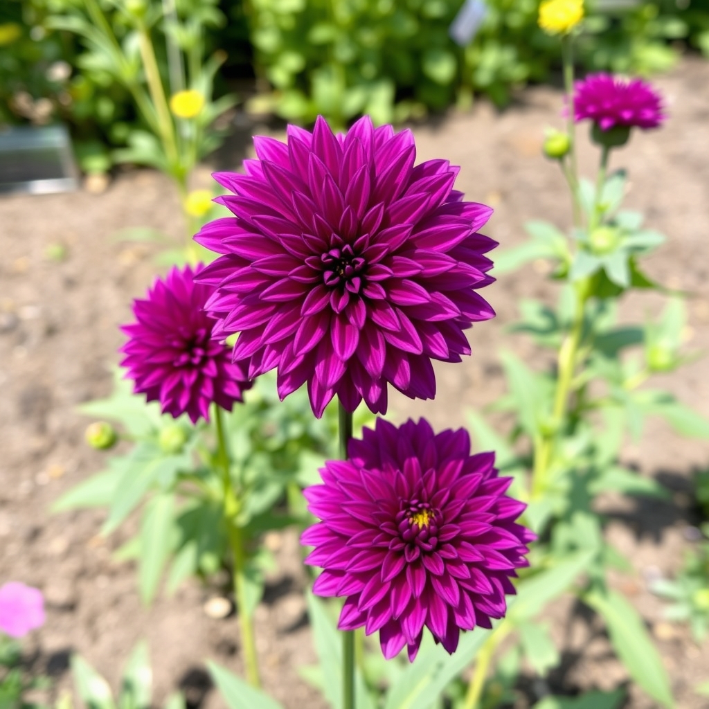 Dahlia Pompon ‘Rocco’