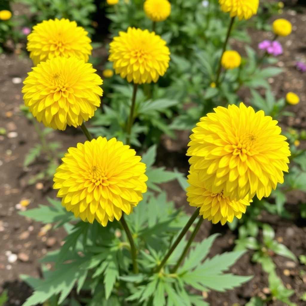 Dahlia Pompon ‘Sunny Boy’